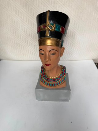 Busto Nefertiti Vintage Egipcio