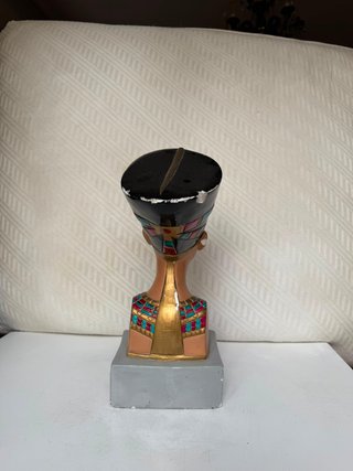 Busto Nefertiti Vintage Egipcio