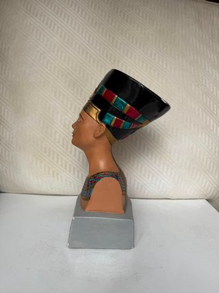 Busto Nefertiti Vintage Egipcio