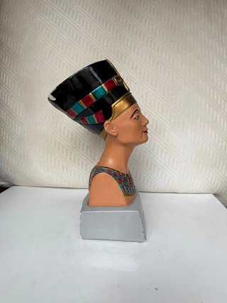 Busto Nefertiti Vintage Egipcio