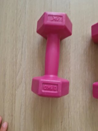 Mancuernas 0.5kg Niños Rosa (2 uds)