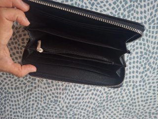 Monedero Stradivarius Negro