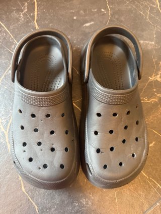 Sandalias estilo Crocs Negras Verano/Agua