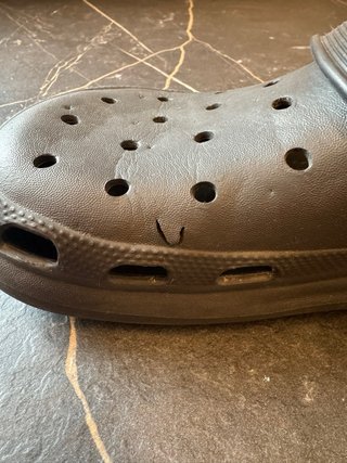 Sandalias estilo Crocs Negras Verano/Agua