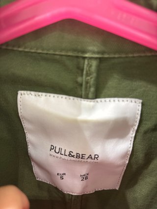 Chaqueta verde entretiempo
