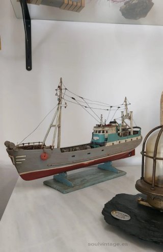 Maqueta Barco Artesanal