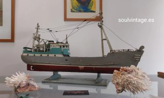 Maqueta Barco Artesanal