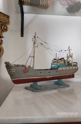Maqueta Barco Artesanal