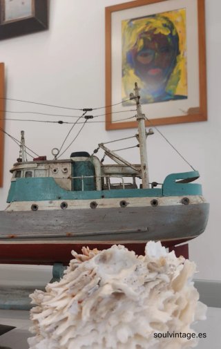 Maqueta Barco Artesanal