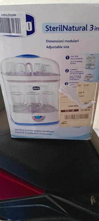 Esterilizador Chicco SterilNatural 3 en 1