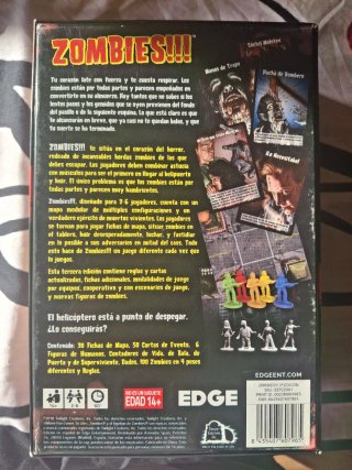 Juego de mesa Zombies!!! Tercera Edición
