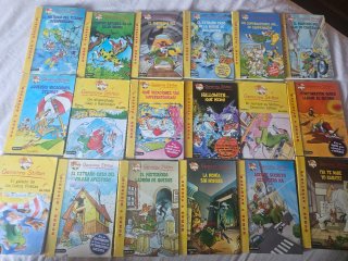 Lote oferta de 18 LIBROS de Gerónimo Stilton.