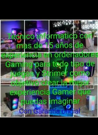 PC Gaming i5 7400 Gtx ssd