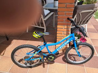 Bicicleta infantil B-PRO azul 20