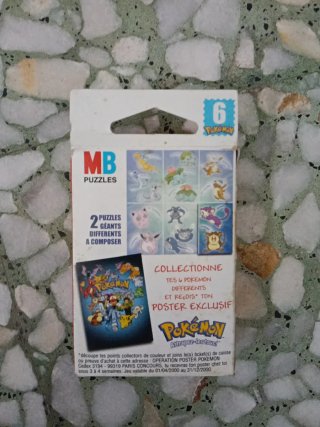 Puzzle Pokémon MB 54 piezas