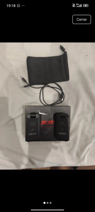 Sistema Inalámbrico Guitarra Lekato WS-90