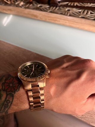 Reloj Michael Kors Dorado y Verde
