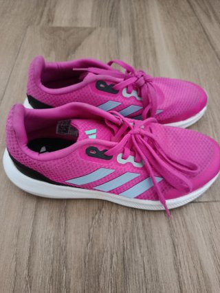 Nike niña talla 38 marrón y rosa