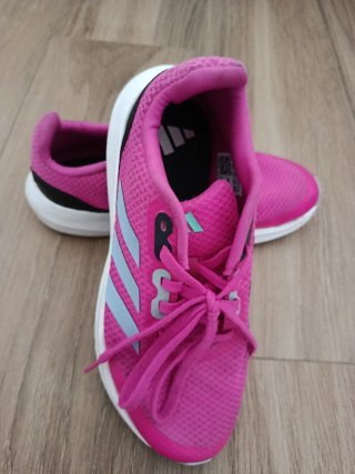 Nike niña talla 38 marrón y rosa