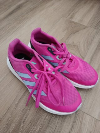Nike niña talla 38 marrón y rosa