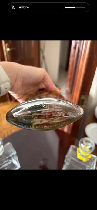 Juego de 4 Botes Decorativos de Cristal