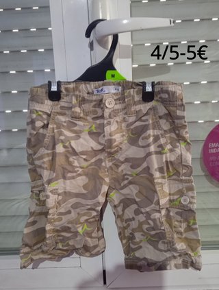 Pantalones cortos niño talla 5/6