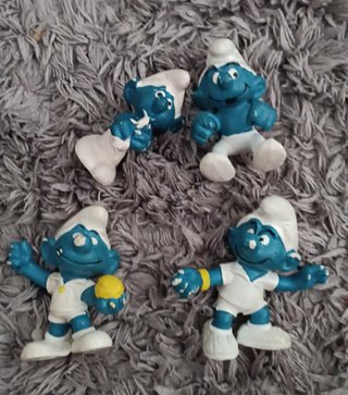 Figure di Puffi in PVC Anni '80 (Lotto)