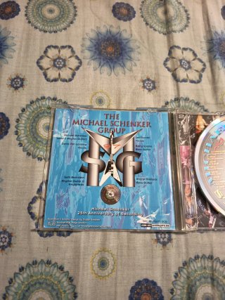 CD Michael Schenker Story Live 2 CD MSG ufo