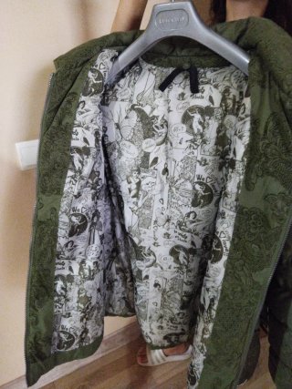 Chaqueta Desigual Invierno Verde