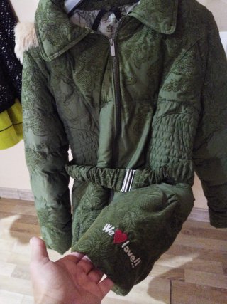 Chaqueta Desigual Invierno Verde