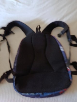 Mochila Timberland azul con estampado