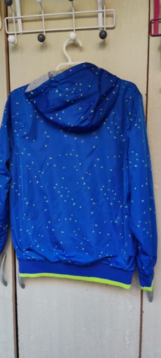 Chaqueta niño reversible impermeable