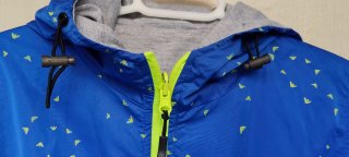 Chaqueta niño reversible impermeable