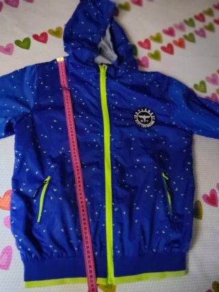 Chaqueta niño reversible impermeable