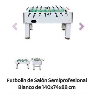 Futbolín Blanco