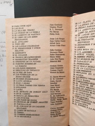 100 libros literatura universal Club Bruguera
