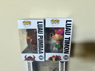 Funko Pop Disney Luau Pumbaa 498 y Timon 500