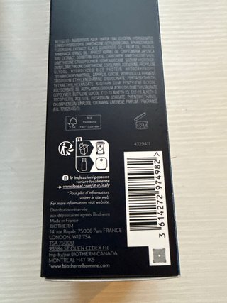 Biotherm Homme Force Supreme Gel 100ml