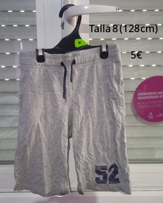 Pantalones cortos niño Talla 7/8