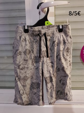 Pantalones cortos niño Talla 7/8