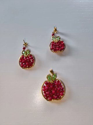 Conjunto Joyería Artesanal Diseño Granada