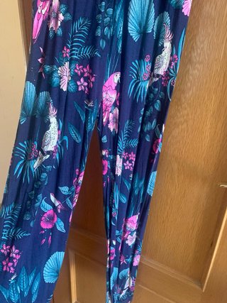 Mono largo estampado tropical