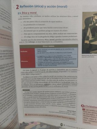 Filosofía y ciudadanía, 1 Bachillerato materia ...