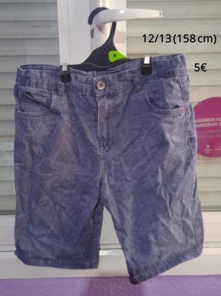 Pantalones cortos niño Talla 13/14