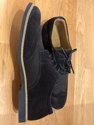 Zapatos de cordones azul marino T39