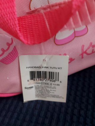 Bolso Niña Hello Kitty Rosa Nuevo Con Etiquetas