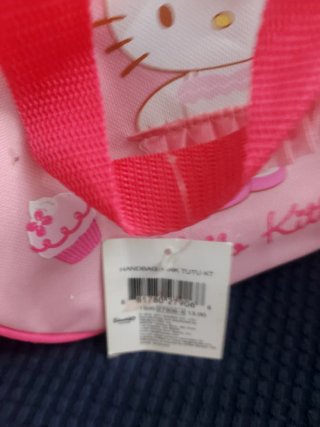 Bolso Niña Hello Kitty Rosa Nuevo Con Etiquetas