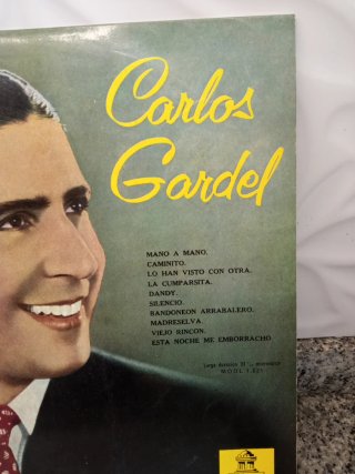Lote Vinilos Antiguos Teresa Rabal y Carlos Gardel