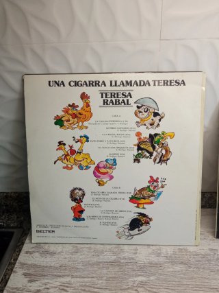 Lote Vinilos Antiguos Teresa Rabal y Carlos Gardel