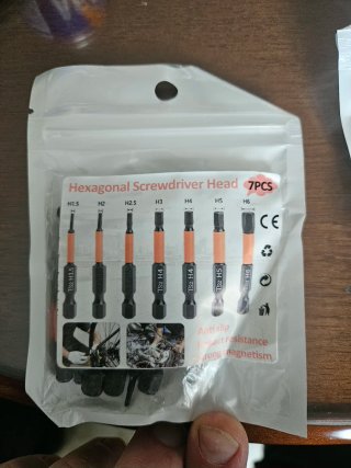 Juego Puntas Hexagonales TS2 H1.5-H6 7 Piezas